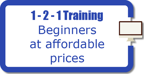1-2-1 Training for beginners