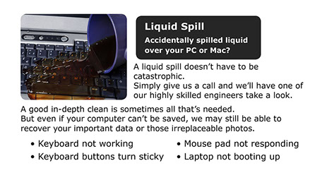 Fix all liquid related damage.